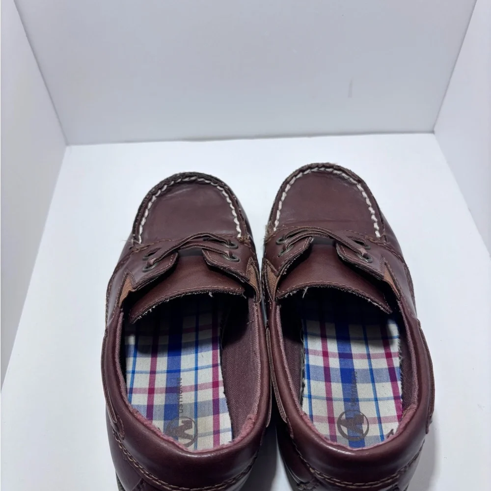 Kids Brown Boat‎ Shoes